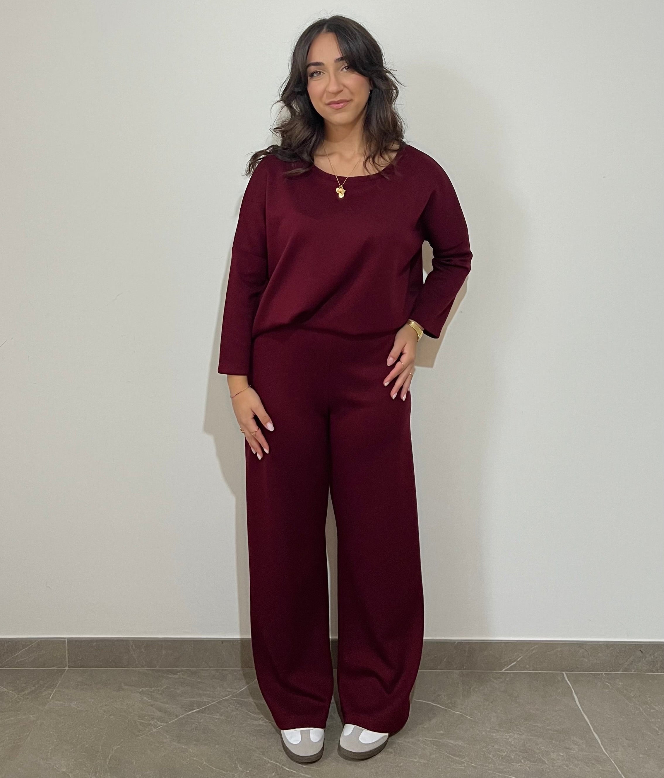Coordinato bordeaux